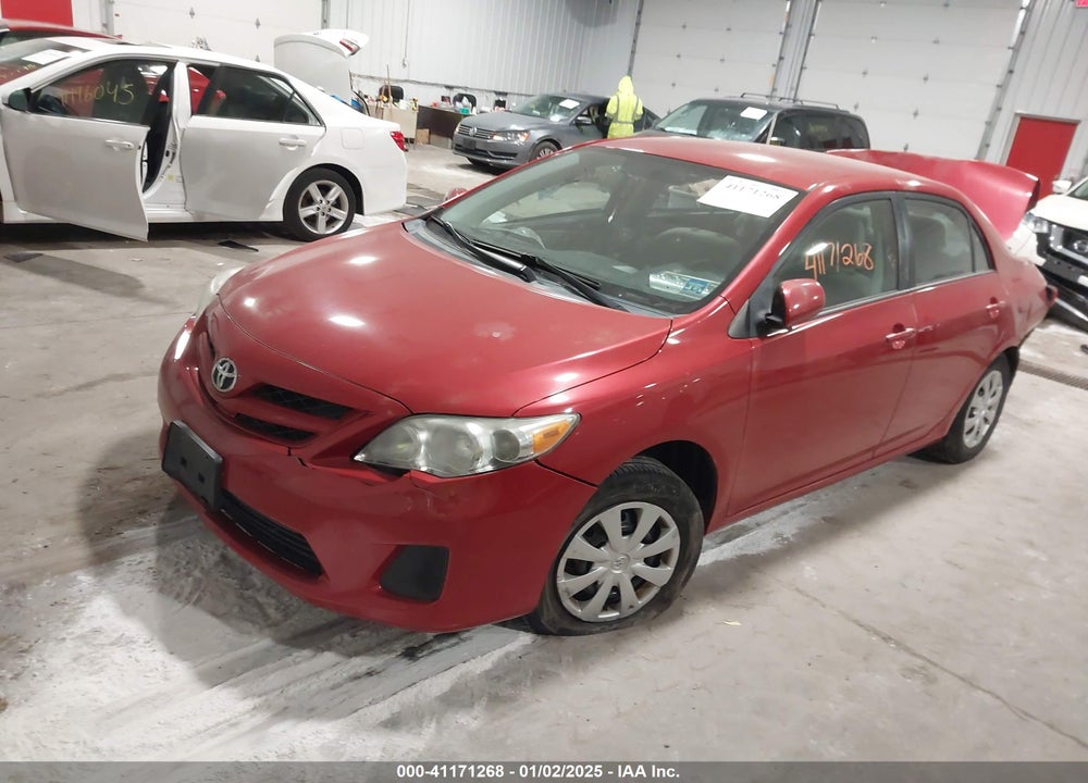 2011 TOYOTA COROLLA LE VIN: 2T1BU4EE6BC545427