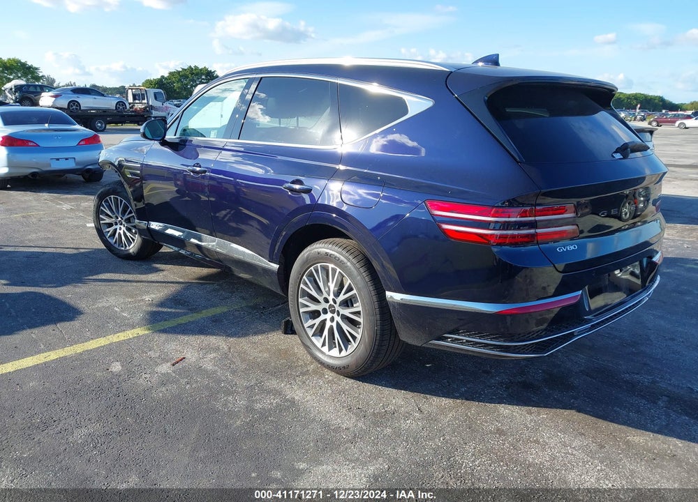 2025 GENESIS GV80 2.5T STANDARD AWD VIN: KMUHFESB7SU241947