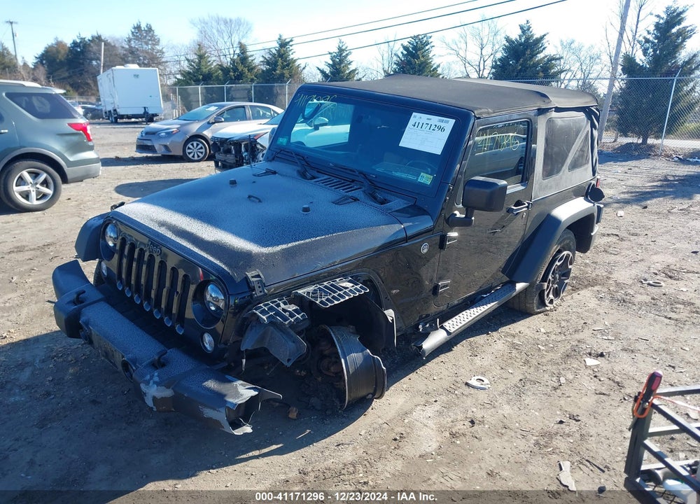 2014 JEEP WRANGLER / VIN: 1C4AJWAG0EL292707