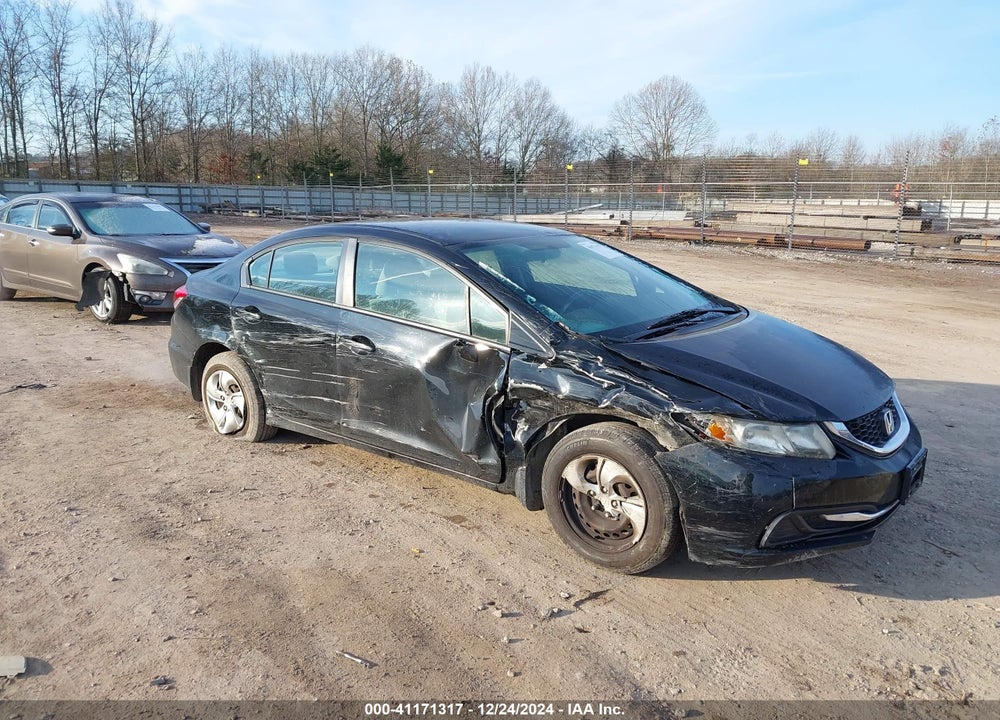 2015 HONDA CIVIC LX VIN: 19XFB2F53FE110348