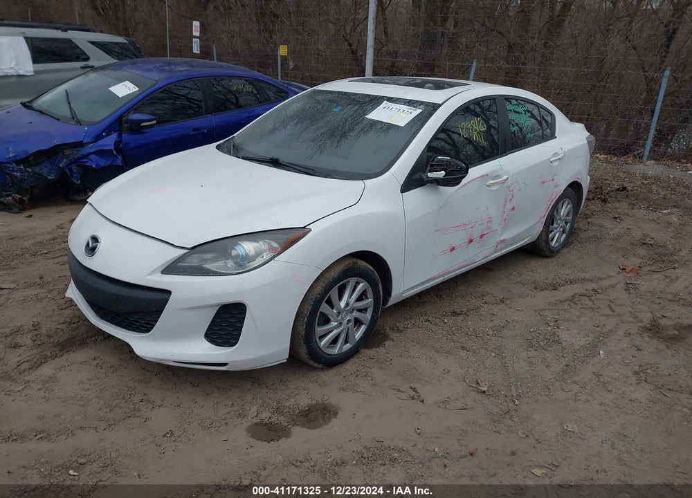 2012 MAZDA MAZDA3 VIN: JM1BL1W7XC1695676
