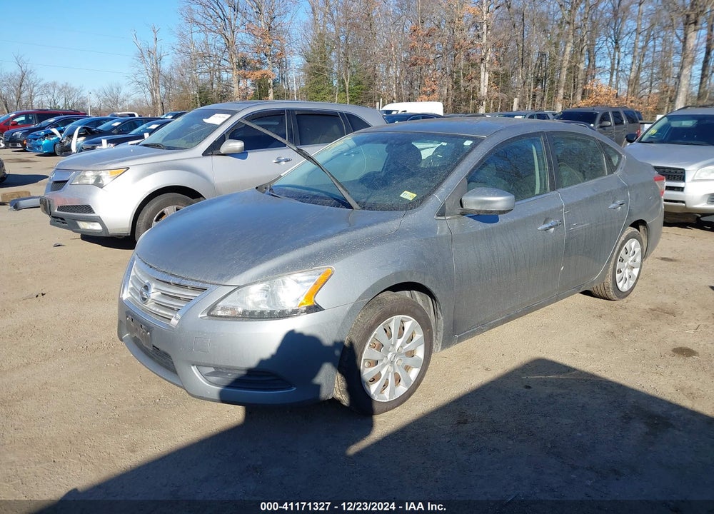 2014 NISSAN SENTRA SV VIN: 3N1AB7AP4EL636047
