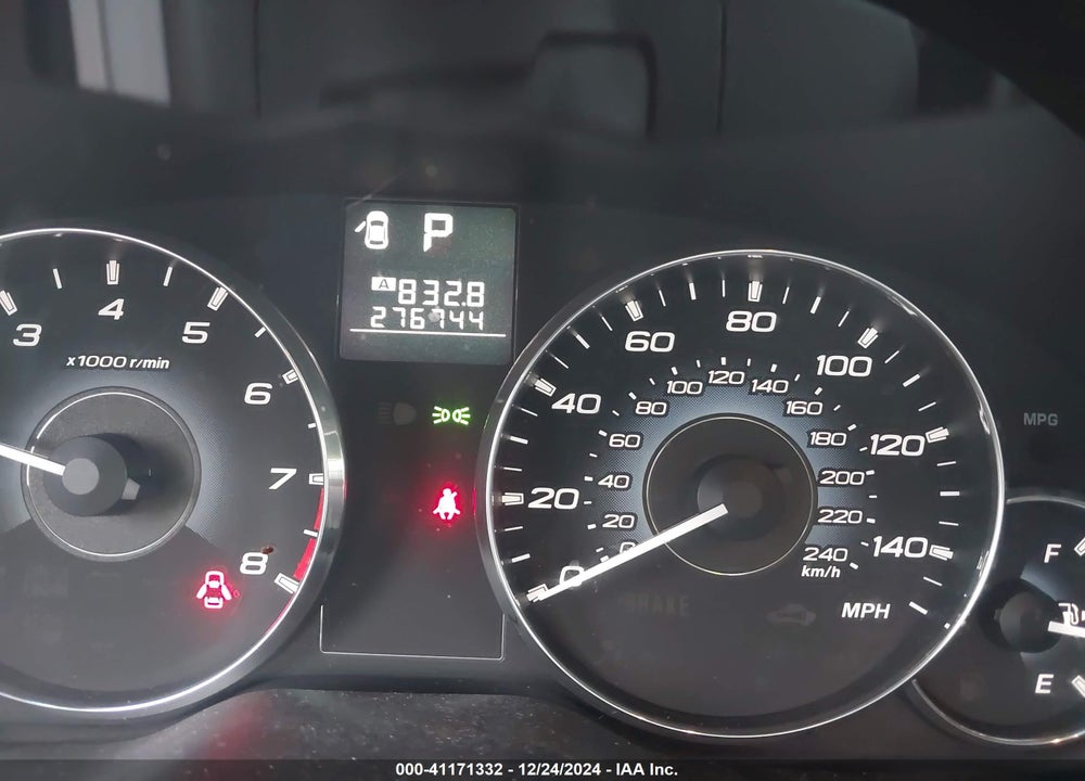 2011 SUBARU OUTBACK 2.5I PREMIUM VIN: 4S4BRCCC9B3393886