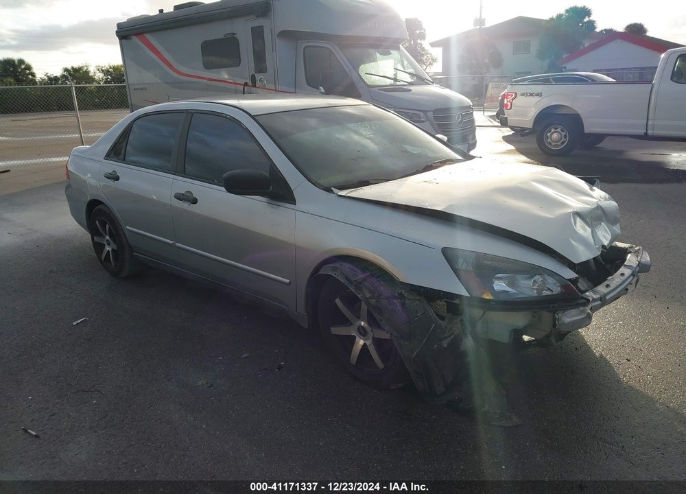 2007 HONDA ACCORD 2.4 VP VIN: 1HGCM56127A030539