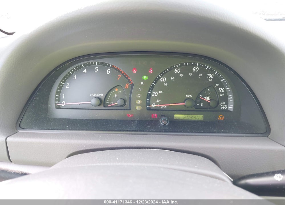 2002 TOYOTA CAMRY LE VIN: 4T1BE32K72U553620