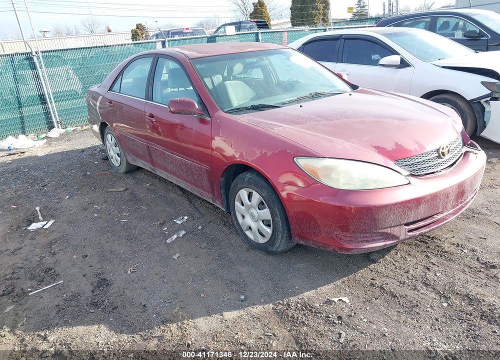 2002 TOYOTA CAMRY LE VIN: 4T1BE32K72U553620