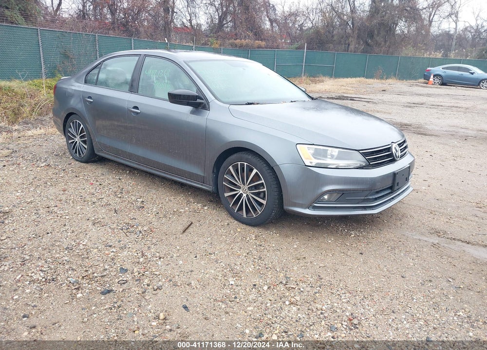 2015 VOLKSWAGEN JETTA 1.8T SPORT VIN: 3VWB17AJ4FM408901