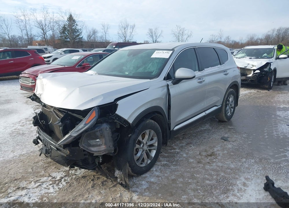 2019 HYUNDAI SANTA FE VIN: 5NMS23AD6KH010475