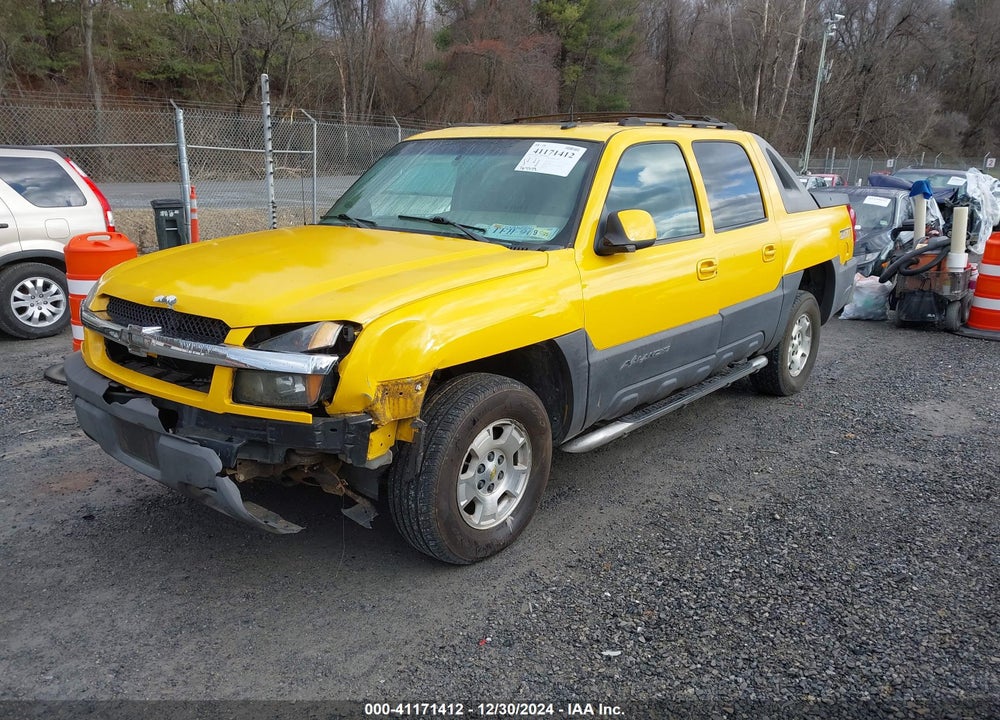 2003 CHEVROLET AVALANCHE 1500 VIN: 3GNEK13TX3G217980