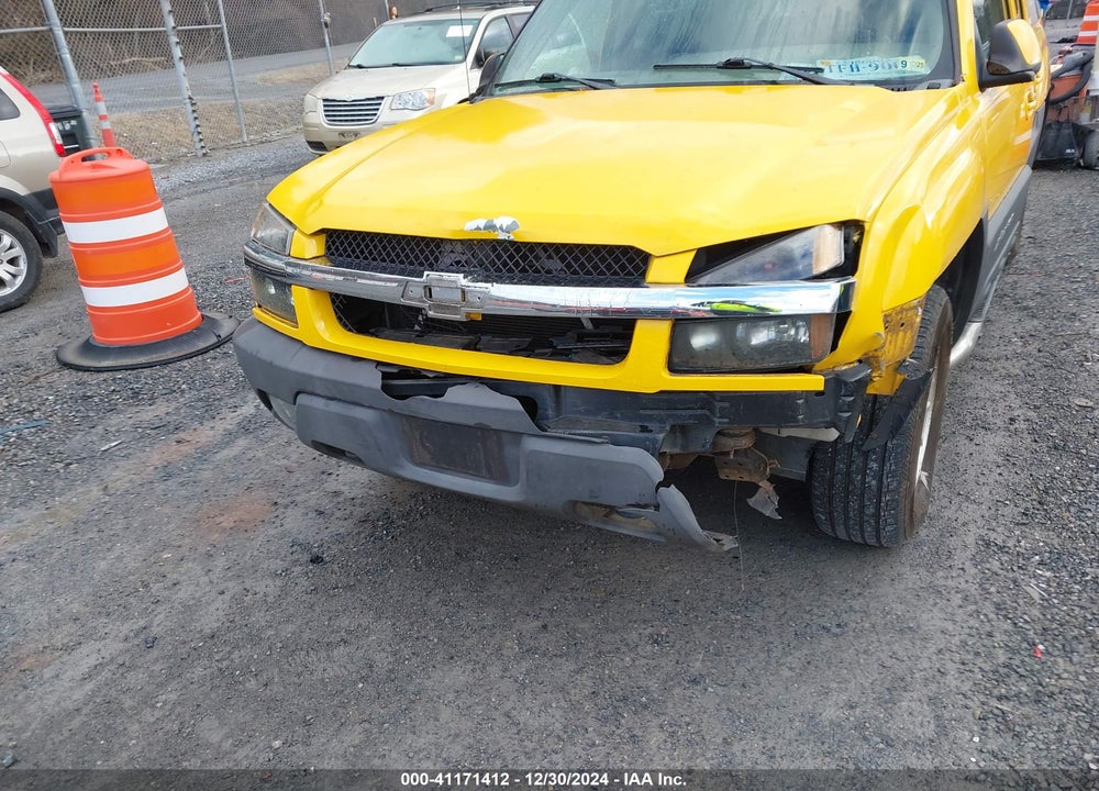 2003 CHEVROLET AVALANCHE 1500 VIN: 3GNEK13TX3G217980