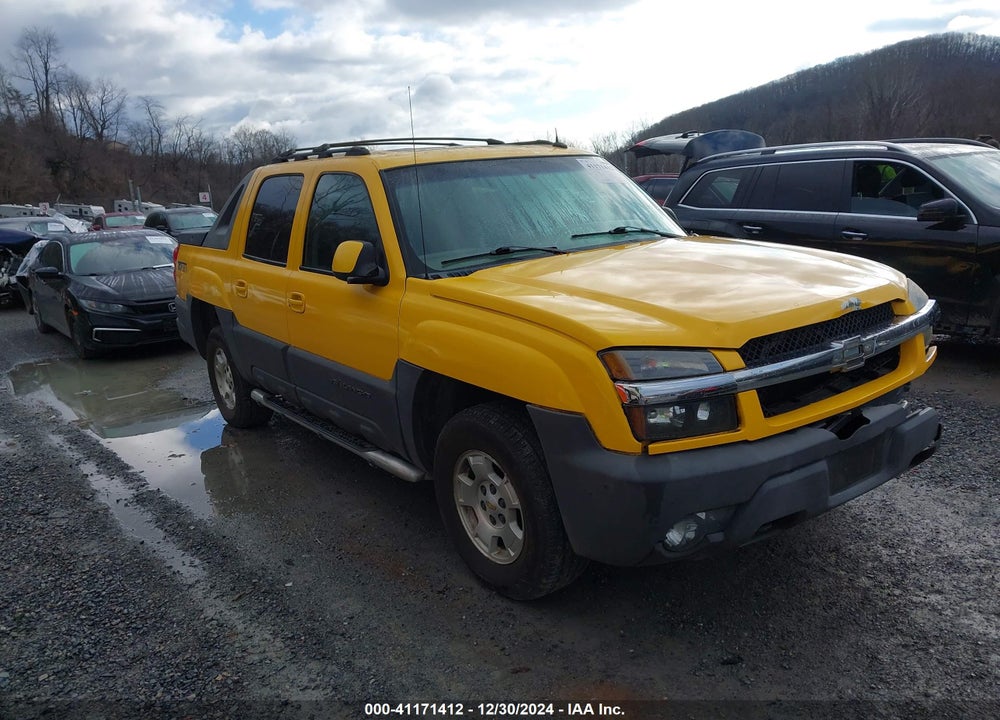 2003 CHEVROLET AVALANCHE 1500 VIN: 3GNEK13TX3G217980