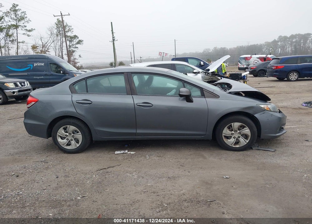 2013 HONDA CIVIC VIN: 19XFB2F53DE011350