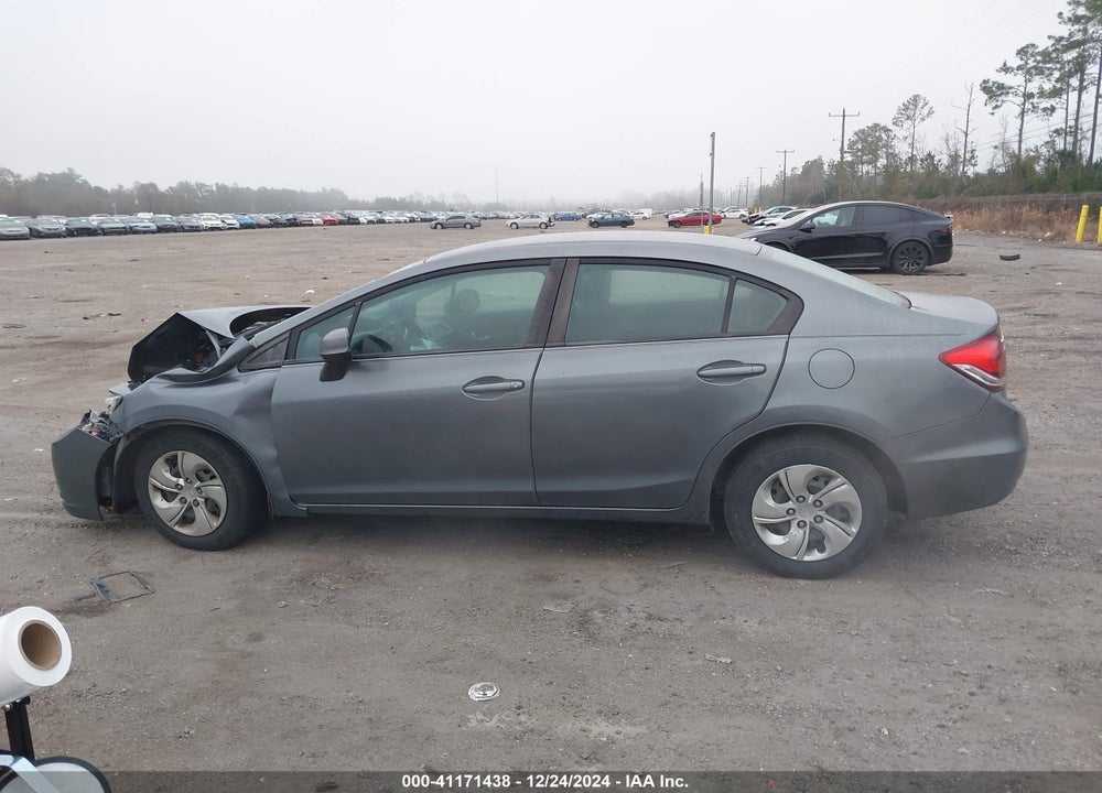 2013 HONDA CIVIC VIN: 19XFB2F53DE011350