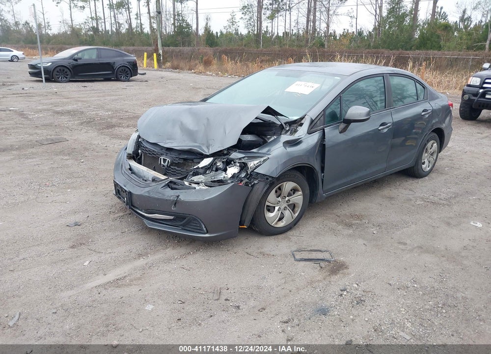 2013 HONDA CIVIC VIN: 19XFB2F53DE011350