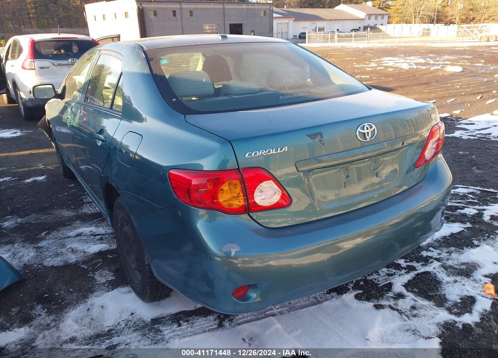 2009 TOYOTA COROLLA LE VIN: 2T1BU40E39C112696