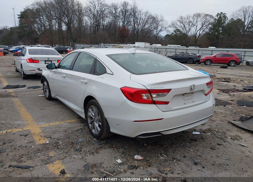 2018 HONDA ACCORD VIN: 1HGCV1F19JA232257