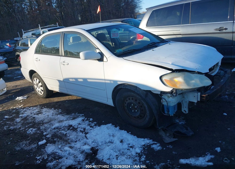 2003 TOYOTA COROLLA LE VIN: 2T1BR32E63C041039