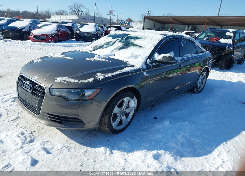 2012 AUDI A6 3.0 PREMIUM VIN: WAUGGAFC0CN118944