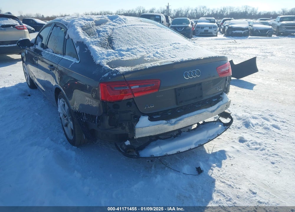 2012 AUDI A6 3.0 PREMIUM VIN: WAUGGAFC0CN118944