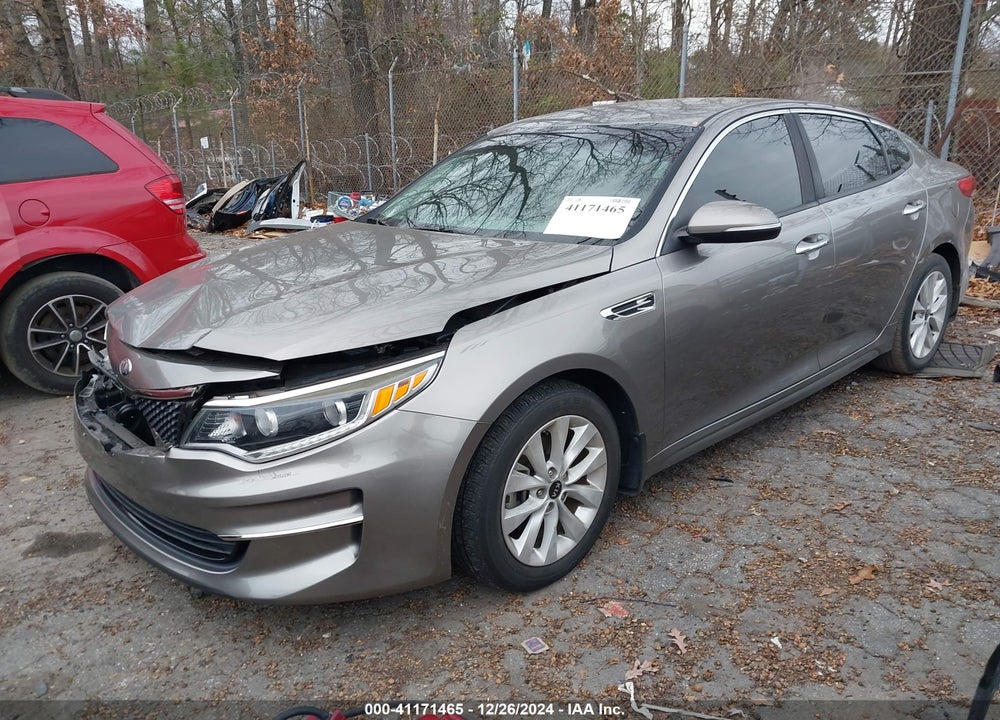 2016 KIA OPTIMA EX VIN: 5XXGU4L38GG050654