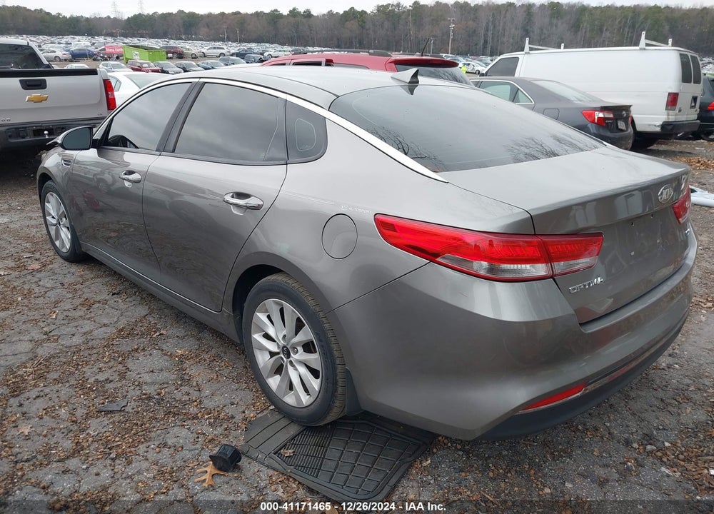 2016 KIA OPTIMA EX VIN: 5XXGU4L38GG050654