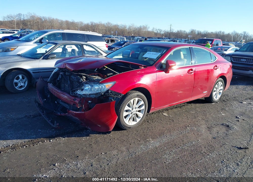 2014 LEXUS ES 300H VIN: JTHBW1GG6E2075229