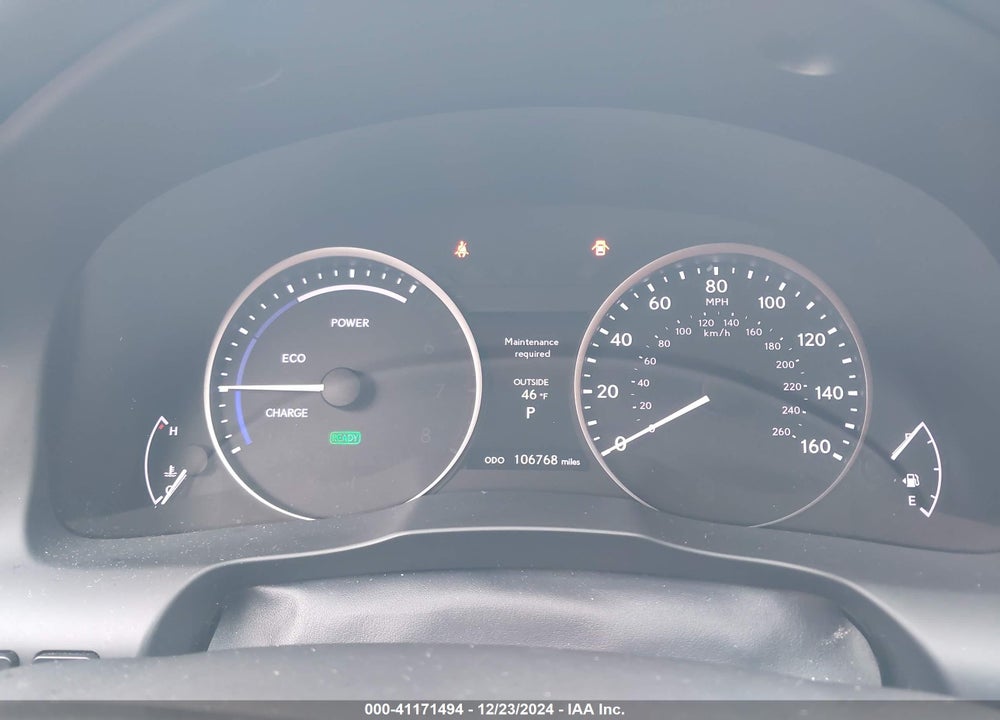 2014 LEXUS ES 300H VIN: JTHBW1GGXE2070020