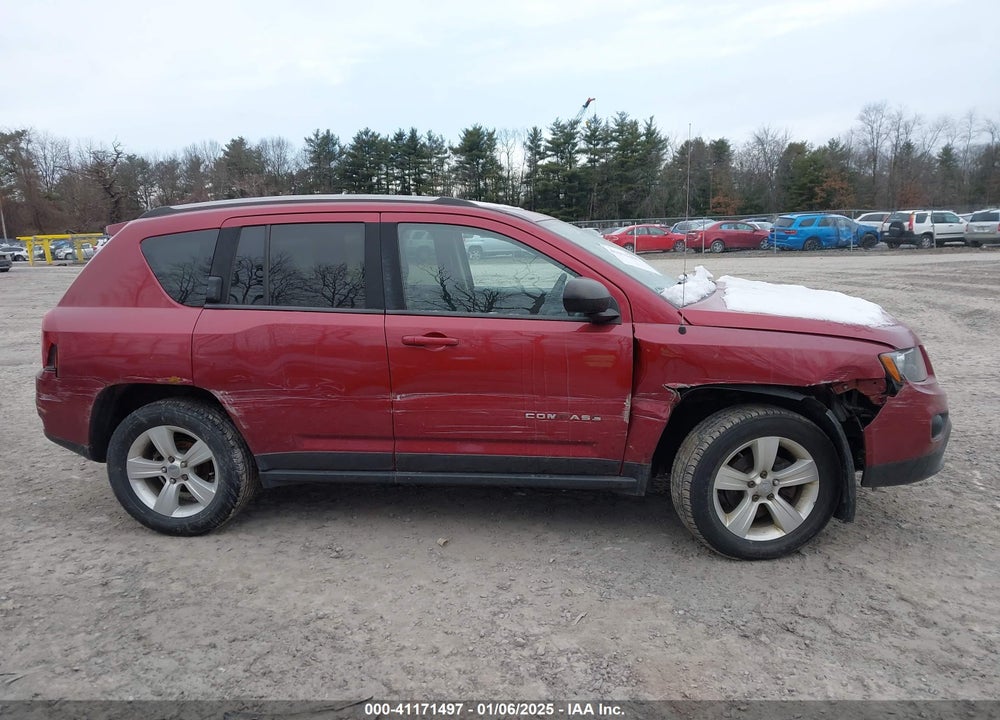 2016 JEEP COMPASS SPORT VIN: 1C4NJDBB7GD756498