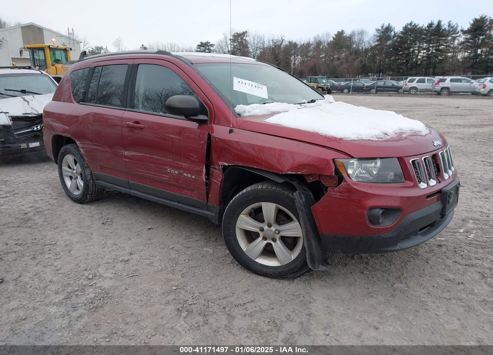 2016 JEEP COMPASS SPORT VIN: 1C4NJDBB7GD756498