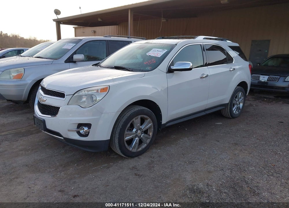 2012 CHEVROLET EQUINOX LTZ VIN: 2GNFLGE50C6248895