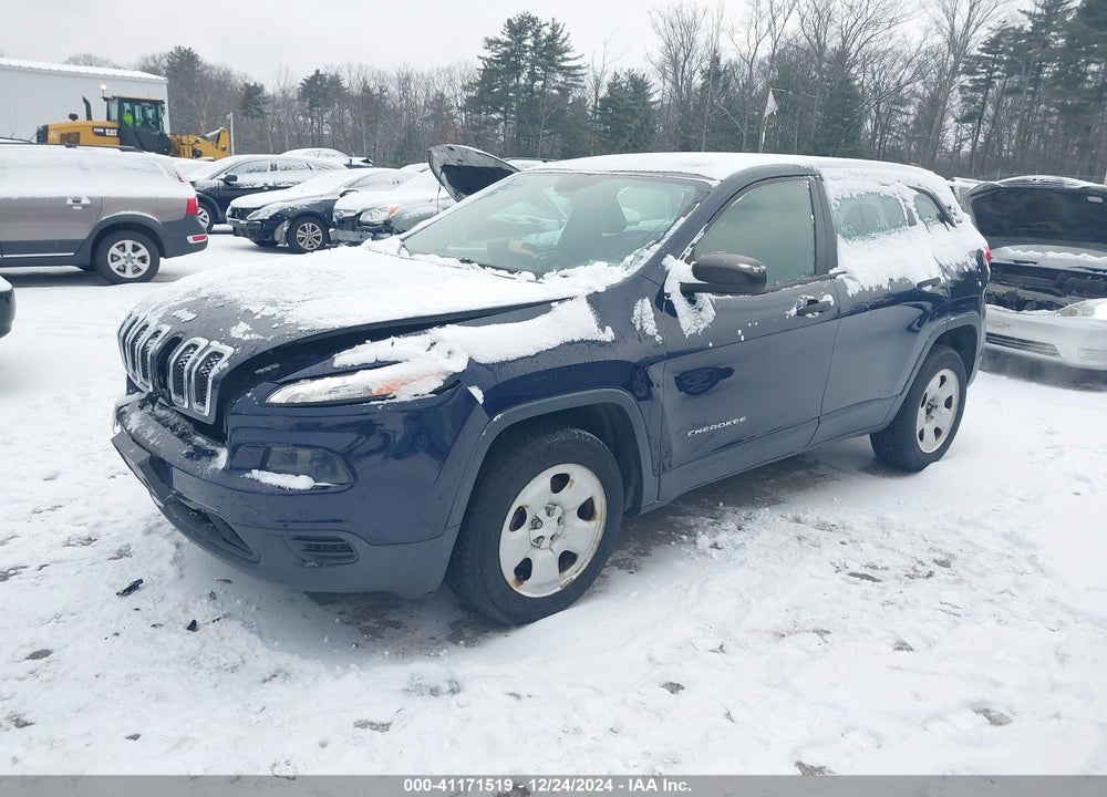 2014 JEEP CHEROKEE SPORT VIN: 1C4PJMAB1EW140193