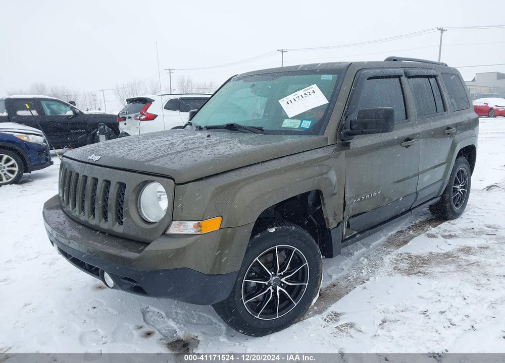2016 JEEP PATRIOT SPORT VIN: 1C4NJRBB4GD579695