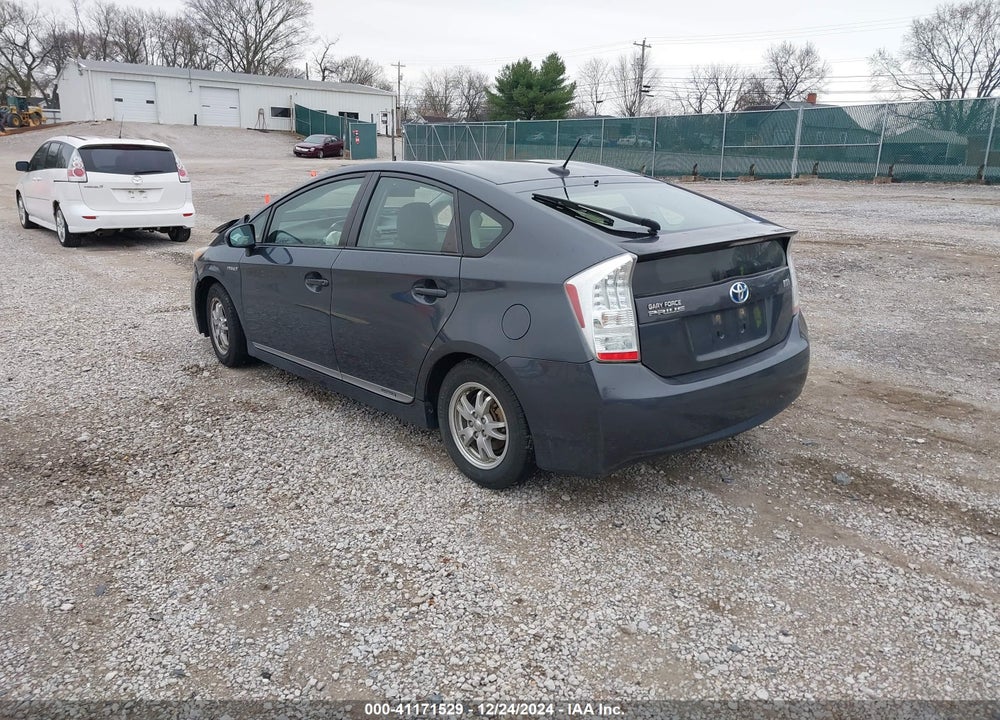 2011 TOYOTA PRIUS THREE VIN: JTDKN3DU0B1454531