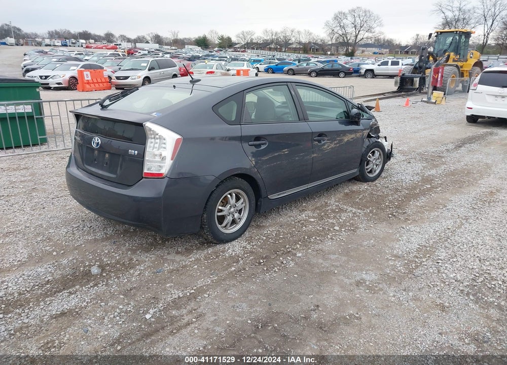 2011 TOYOTA PRIUS THREE VIN: JTDKN3DU0B1454531