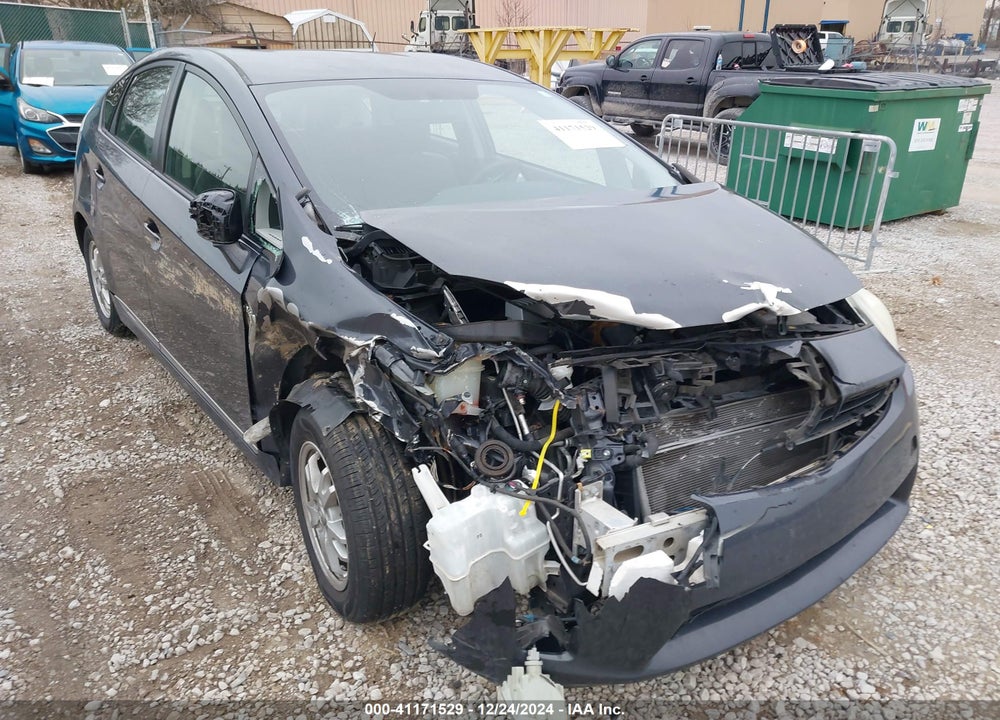 2011 TOYOTA PRIUS THREE VIN: JTDKN3DU0B1454531