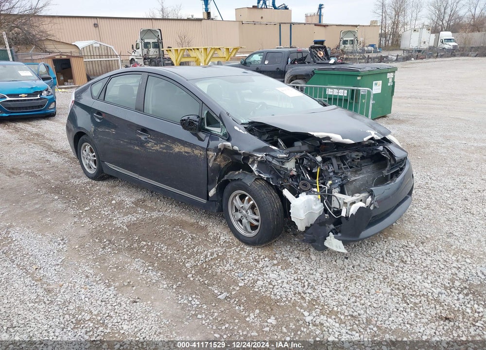 2011 TOYOTA PRIUS THREE VIN: JTDKN3DU0B1454531