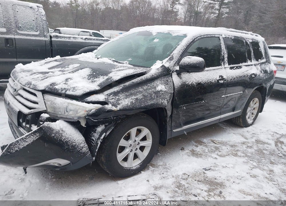2012 TOYOTA HIGHLANDER SE V6 VIN: 5TDBK3EH3CS115552
