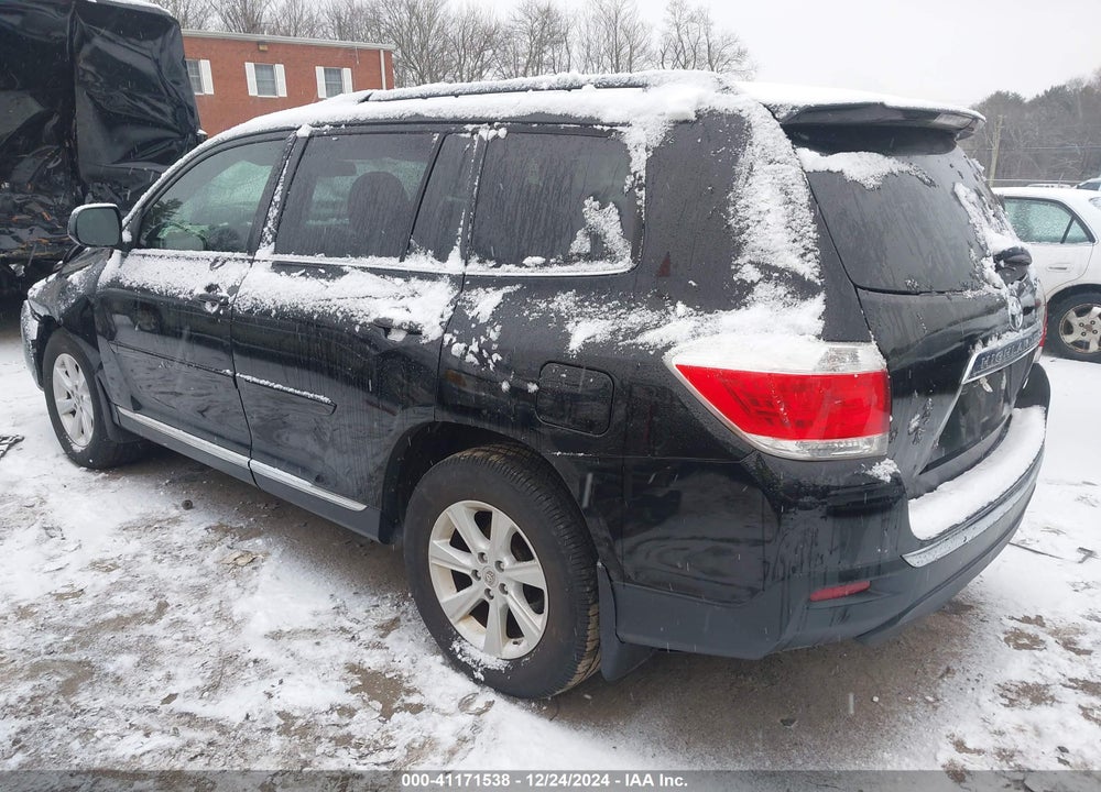 2012 TOYOTA HIGHLANDER SE V6 VIN: 5TDBK3EH3CS115552