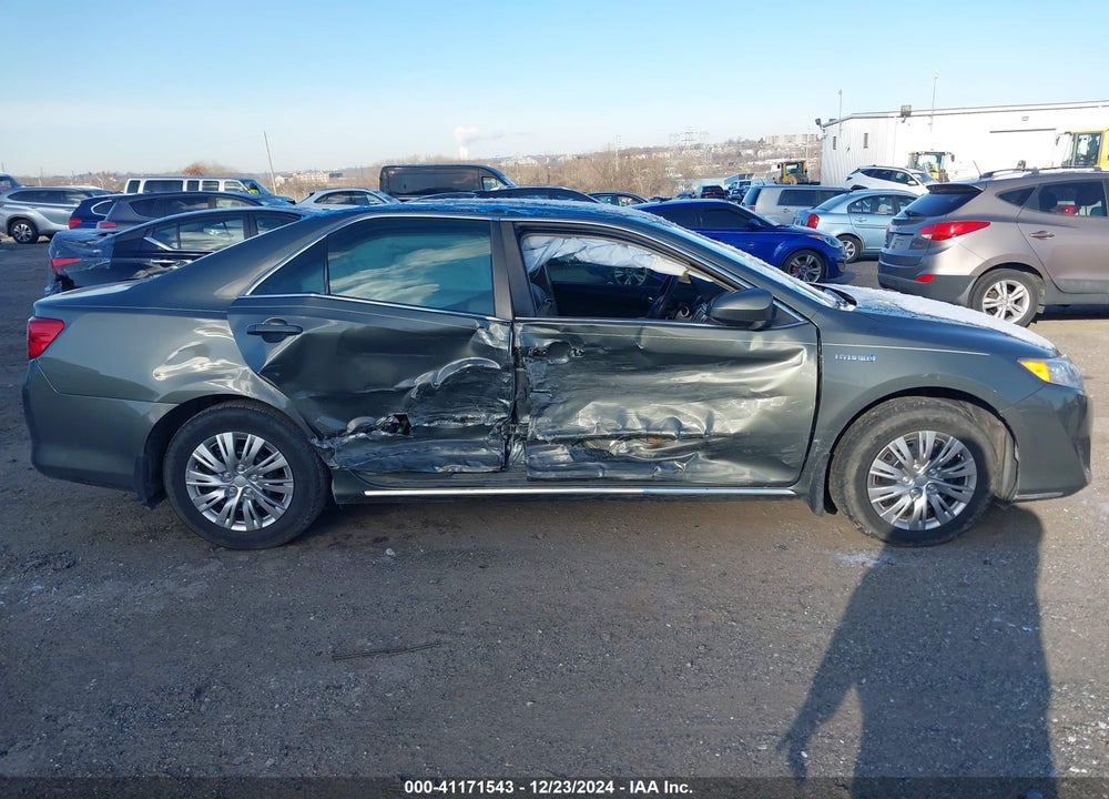 2014 TOYOTA CAMRY HYBRID LE VIN: 4T1BD1FK3EU097184