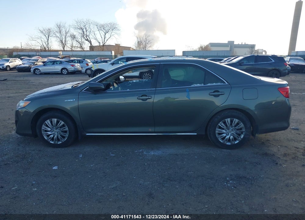 2014 TOYOTA CAMRY HYBRID LE VIN: 4T1BD1FK3EU097184