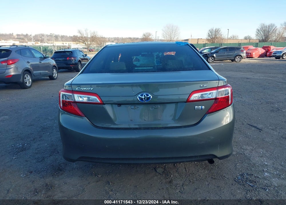 2014 TOYOTA CAMRY HYBRID LE VIN: 4T1BD1FK3EU097184