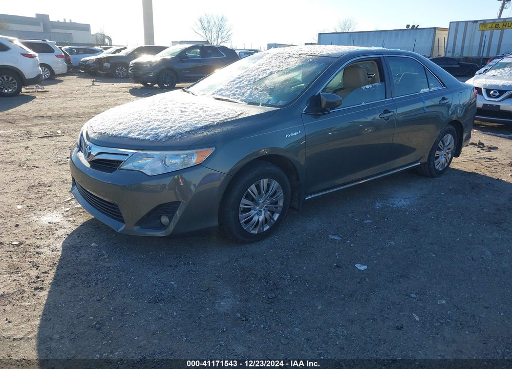 2014 TOYOTA CAMRY HYBRID LE VIN: 4T1BD1FK3EU097184