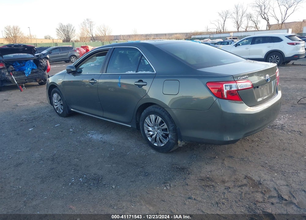 2014 TOYOTA CAMRY HYBRID LE VIN: 4T1BD1FK3EU097184