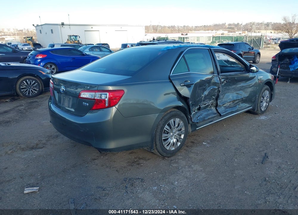 2014 TOYOTA CAMRY HYBRID LE VIN: 4T1BD1FK3EU097184
