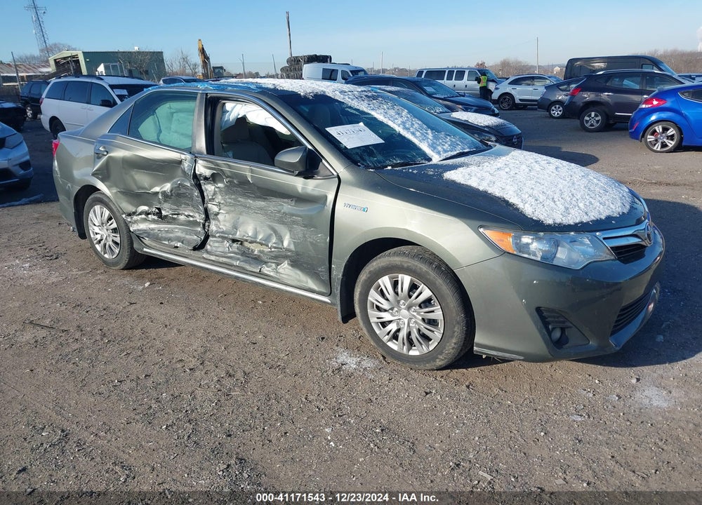 2014 TOYOTA CAMRY HYBRID LE VIN: 4T1BD1FK3EU097184