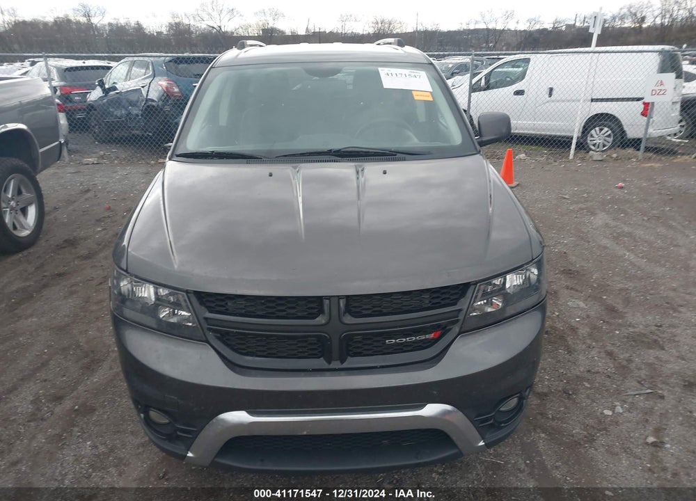 2018 DODGE JOURNEY CROSSROAD VIN: 3C4PDCGB0JT257241
