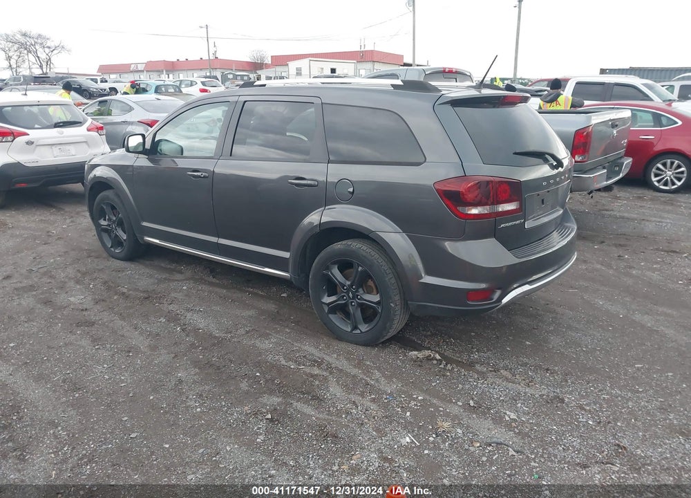 2018 DODGE JOURNEY CROSSROAD VIN: 3C4PDCGB0JT257241