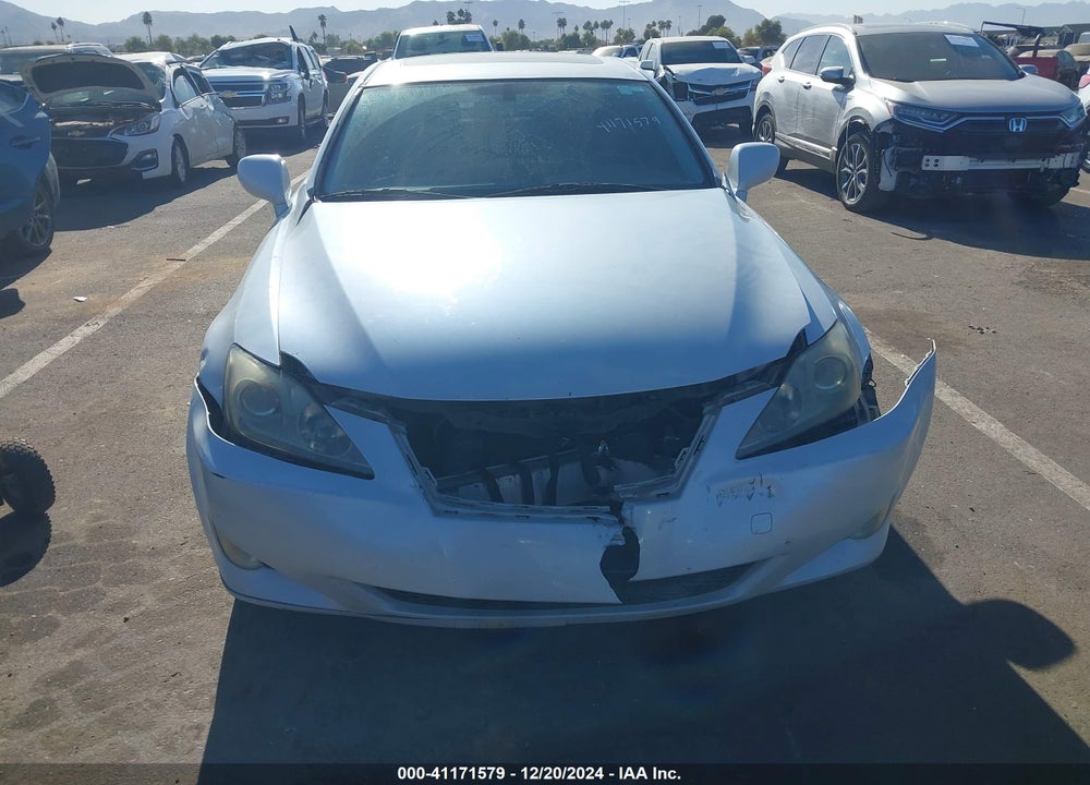 2007 LEXUS IS 250 VIN: JTHBK262572033855