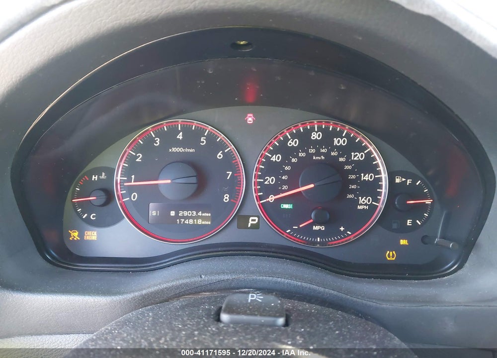 2007 SUBARU OUTBACK 2.5XT LIMITED VIN: 4S4BP63C774309962