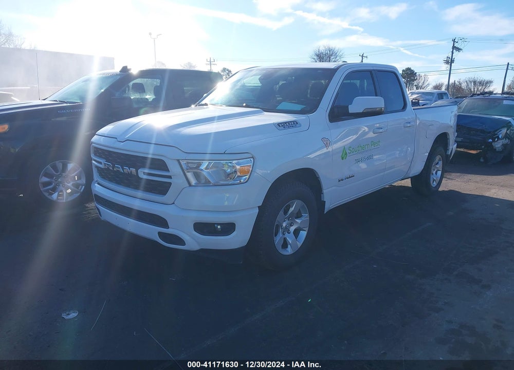 2023 RAM 1500 BIG HORN 4X4 6'4 BOX VIN: 1C6RRFBG5PN555038